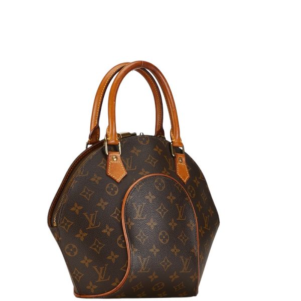 1 0155956 2 Louis Vuitton Monogram Ellipse PM Shoulder Bag Brown