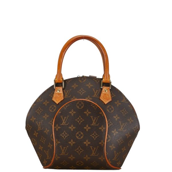 1 0155956 3 Louis Vuitton Monogram Ellipse PM Shoulder Bag Brown