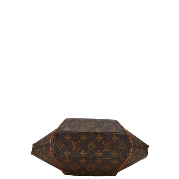 1 0155956 4 Louis Vuitton Monogram Ellipse PM Shoulder Bag Brown