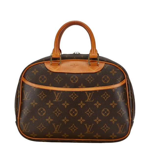 1 0156056 1 Louis Vuitton Monogram Trouville M42228 Brown