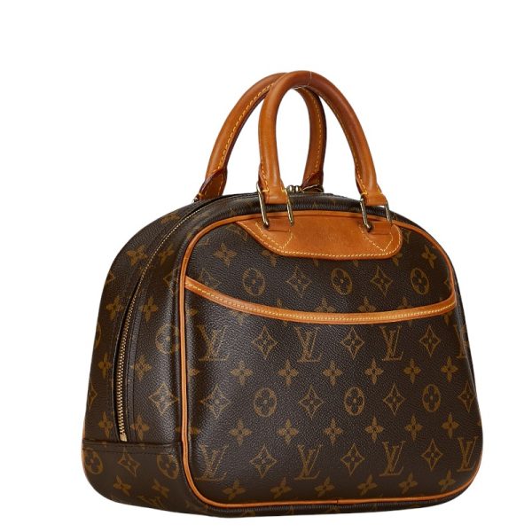 1 0156056 2 Louis Vuitton Monogram Trouville M42228 Brown