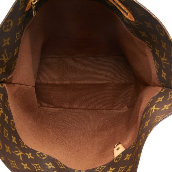 1 0156259 5 Louis Vuitton Monogram Sac Shopping Tote Bag M51108 Brown