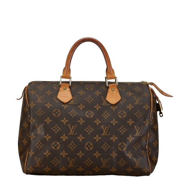 1 0156262 1 Louis Vuitton Monogram Speedy 30 Shoulder Bag M41526 Brown