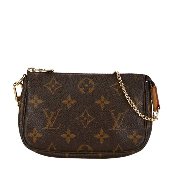 1 0156263 1 Louis Vuitton Mini Pochette Accessoire Pochette M58009 Brown