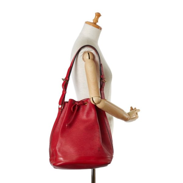 1 0156267 8 Louis Vuitton Epi Noe One Shoulder Bag M44007 Castilian Red Leather