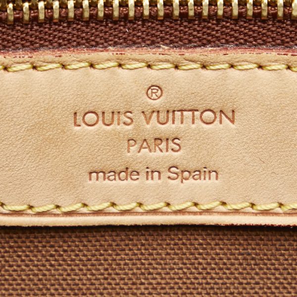 1 0156274 7 Louis Vuitton Monogram Batignolles Tote Bag M51154 Brown