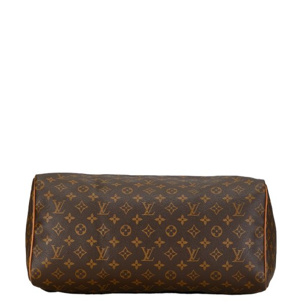 1 0156287 4 Louis Vuitton Monogram Speedy 40 Boston Bag M41522 Brown