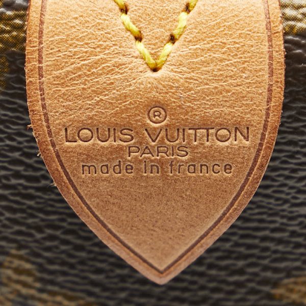 1 0156287 7 Louis Vuitton Monogram Speedy 40 Boston Bag M41522 Brown