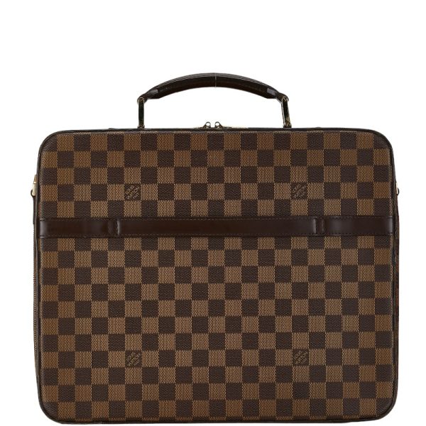 1 0156288 3 Louis Vuitton Damier Porte Ordinateur Savana Business Bag Brown