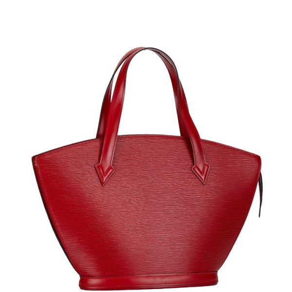 1 0156292 2 Louis Vuitton Epi Saint Jacques tote bag M52277 Castilian red leather