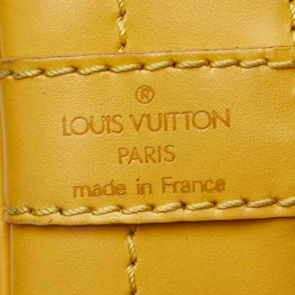 1 0156312 8 Louis Vuitton Epi Petit Noe Shoulder Bag M44109 Tassili Yellow