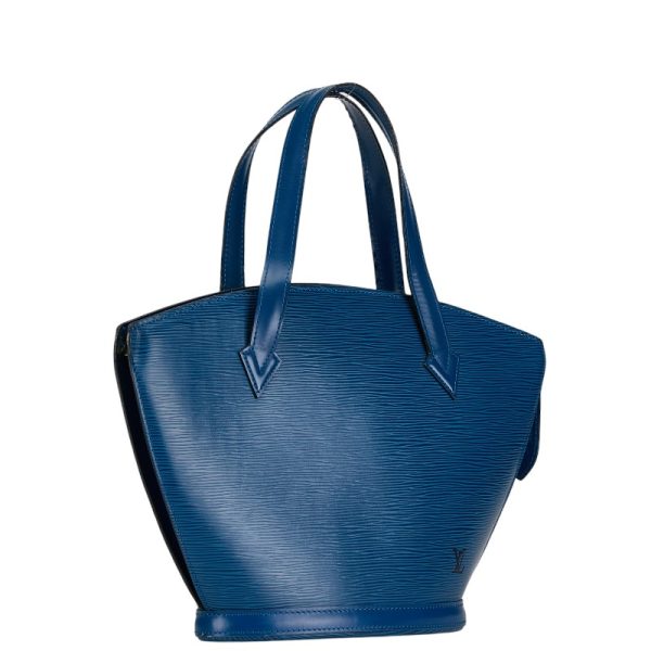 1 0156324 2 Louis Vuitton Epi Saint Jacques Tote M52275 Toledo Blue