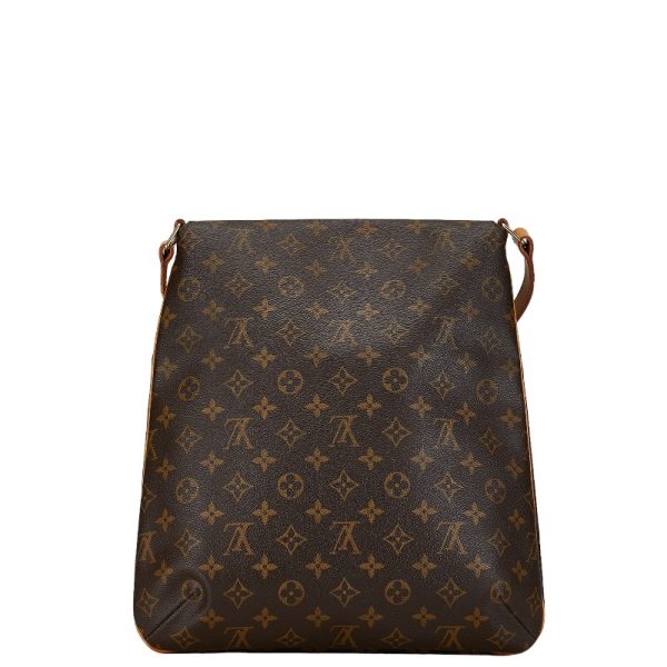 1 0156326 3 Louis Vuitton Monogram Musette Shoulder Bag M51256 Brown