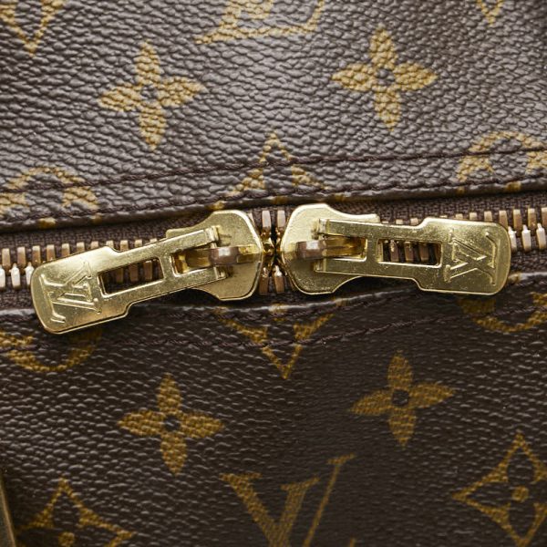 1 0156327 11 Louis Vuitton Monogram Keepall Bandouliere 55 Bag M41414 Brown