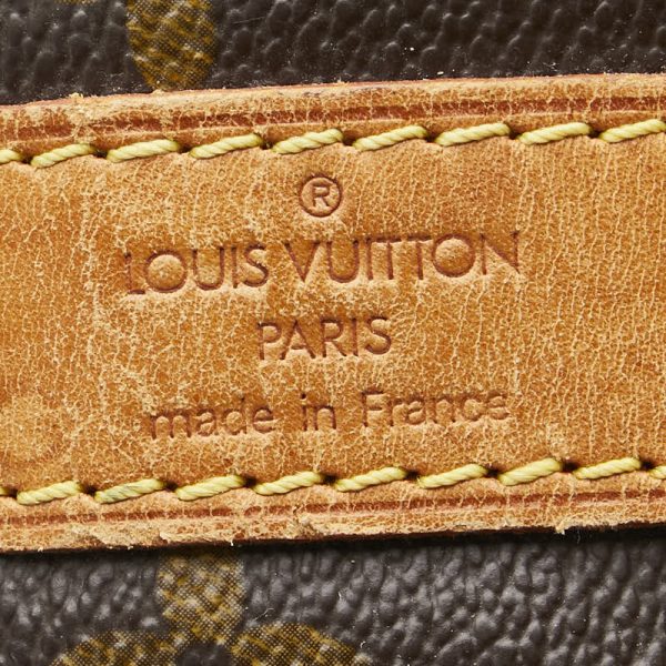 1 0156327 12 Louis Vuitton Monogram Keepall Bandouliere 55 Bag M41414 Brown