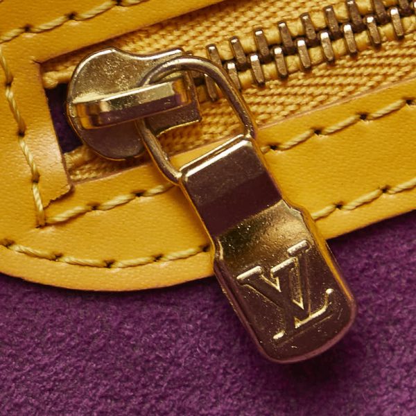 1 0156333 6 Louis Vuitton Epi Saint Jacques Shoulder Bag M52269 Tassili Yellow