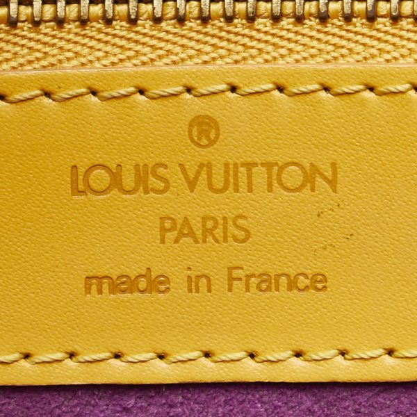 1 0156333 7 Louis Vuitton Epi Saint Jacques Shoulder Bag M52269 Tassili Yellow