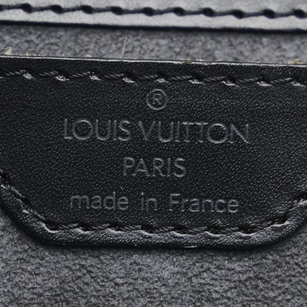 1 0156335 11 Louis Vuitton Epi Saint Jacques Handbag Tote Bag M52272 Noir Black Leather