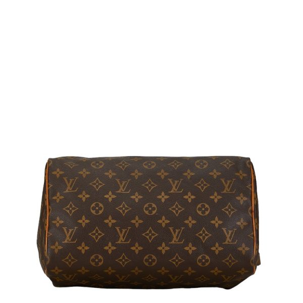 1 0156456 4 Louis Vuitton Monogram Speedy 30 Handbag M41526 Brown