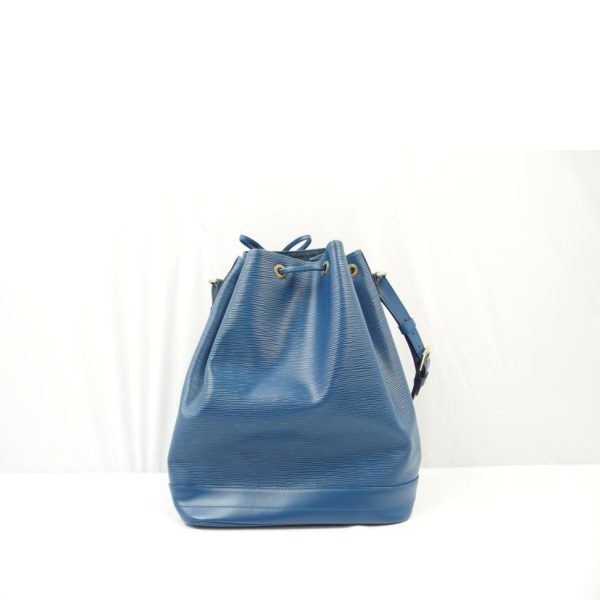 10023 2 Louis Vuitton Noe Bucket Bag Epi Blue