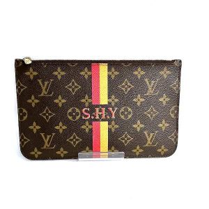 100302050a900960 1 Louis Vuitton Bum Bag Body Monogram Eclipse Gray