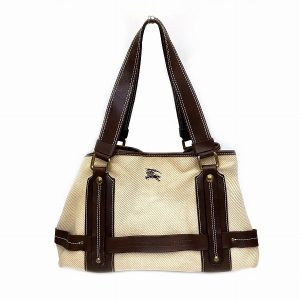 100303010a900007 1 Louis Vuitton W Tote PM Shoulder Bag Chocolate Brown