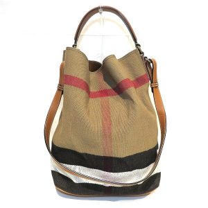 1003030309e00005 1 Burberry London Nova Check One Shoulder Bag Tote Bag