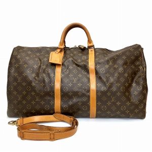 100303070a900033 1 Louis Vuitton Keepall Bandouliere 55 Damier Graphite 2WAY Bag