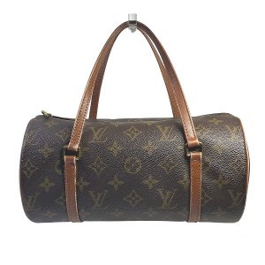 100303210af00018 1 Louis Vuitton Petite Sac Plat Monogram Emplant Noir Black