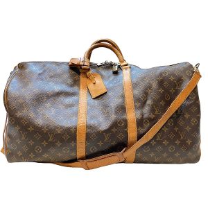 1003033009d00027 1 Louis Vuitton Reporter GM Shoulder Bag Monogram Canvas Brown