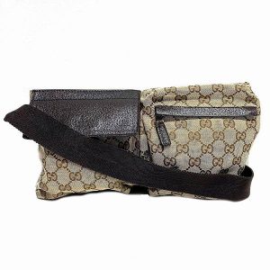 100303310a500043 1 Louis Vuitton Body Bag Pochette Taigarama Monogram Leather Black