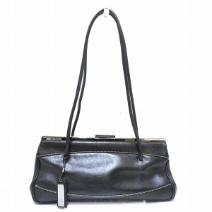 1003033209200020 1 Balenciaga Smartphone Shoulder Bag Calf Black