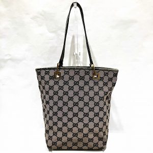 1003033509a00063 1 Gucci Script Wool Leather Shoulder Bag