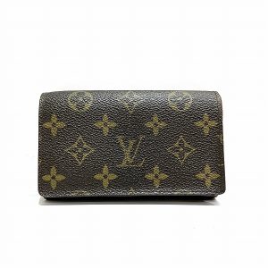 1003033809a00011 1 LOUIS VUITTON Portefeuille Sala Tuileries M64098 Maron Long Wallet