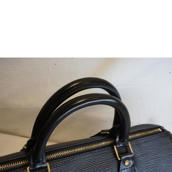 10150 4 Louis Vuitton Speedy 30 Epi Handbag Black