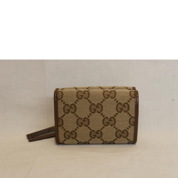 10160 2 Balenciaga Gucci Collaboration Wallet Brown