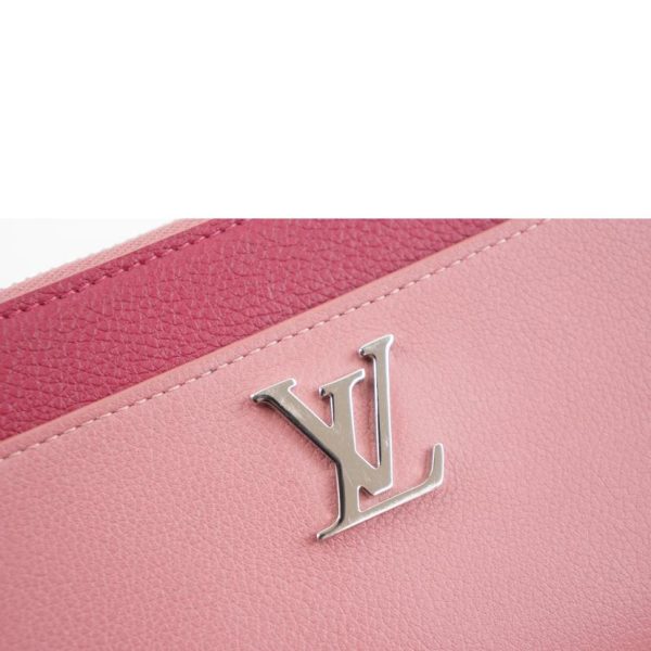 10176 7 Louis Vuitton Zippy Wallet Lock Me Rose Pudoir