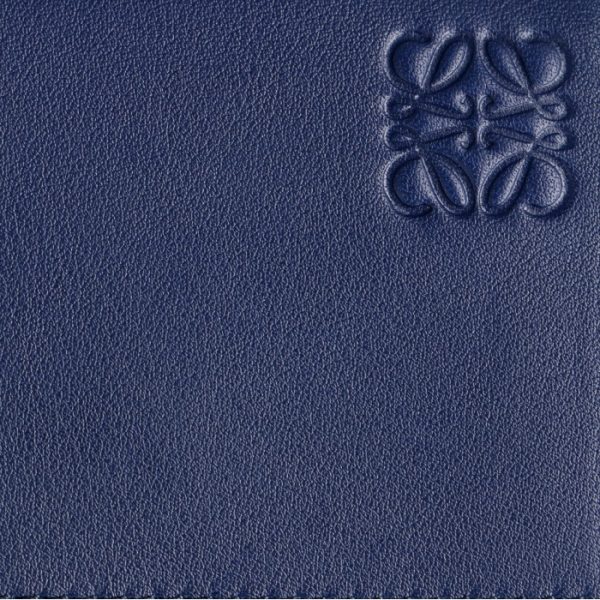 10188s2600395110 3 LOEWE Trifold Wallet Navy