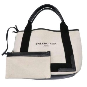 10231 1 Balenciaga Paper A6 Leather Tote Bag Black