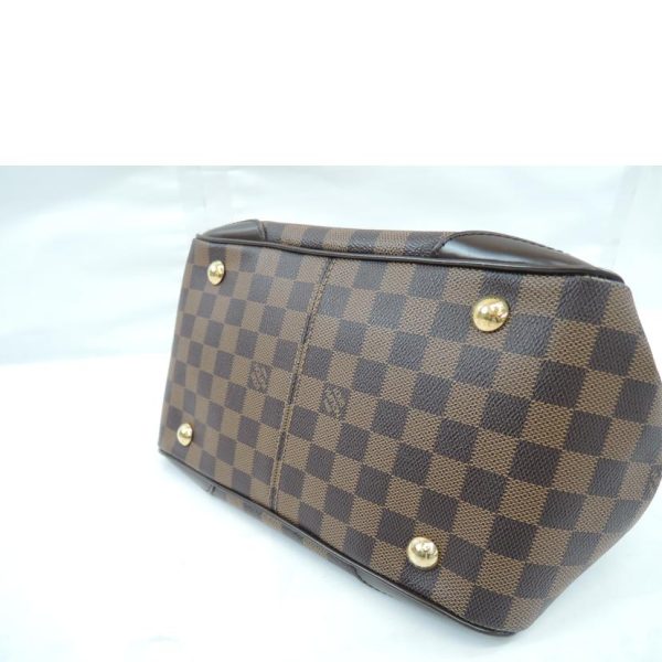 10245 4 Louis Vuitton Verona Damier Satchel Bag Brown