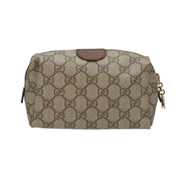 10255 2 Gucci GG Supreme Pouch Beige