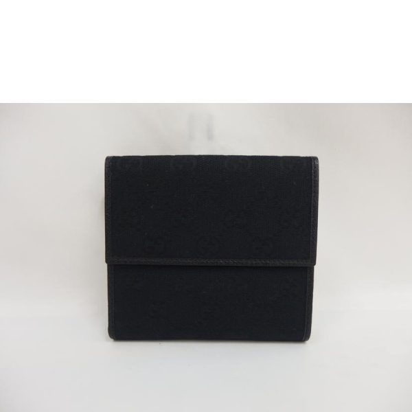 10273 2 Gucci GG Canvas Jackie Wallet