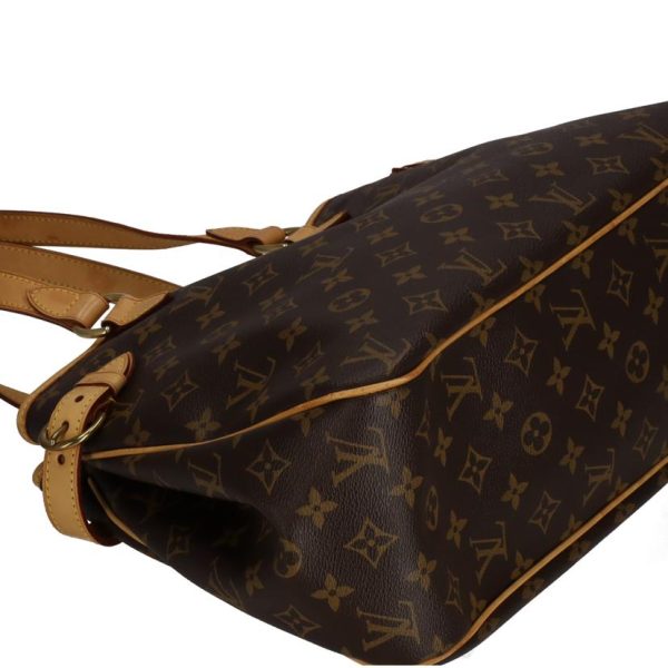 10310 5 Louis Vuitton Batignolles Horizontal Bag Monogram Canvas Brown