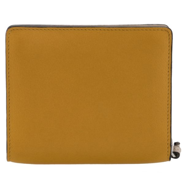 10354z4100248311 2 LOEWE Anagram Compact Zip Wallet Yellow