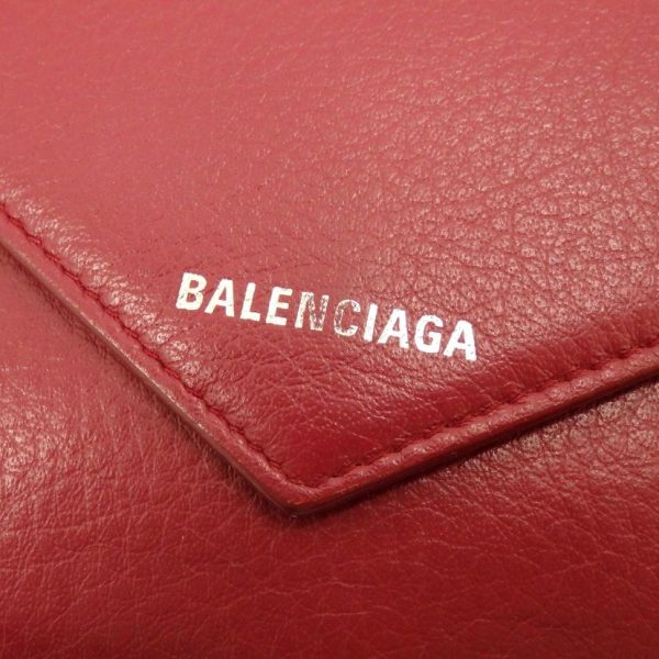 10375 7 Balenciaga Pepper Manny Zippi Round Wallet Black