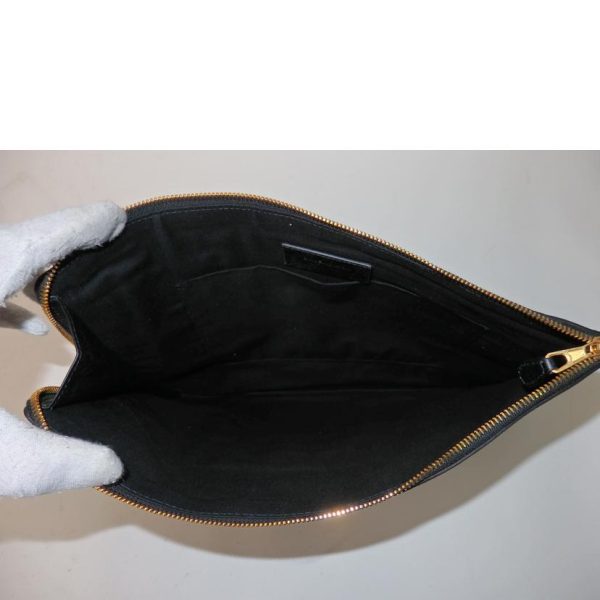 10388 5 Balenciaga Giant Clutch Black