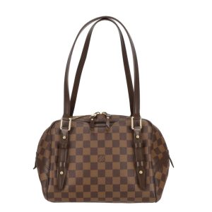 10389 1 Louis Vuitton Looping Monogram Canvas Shoulder Bag Brown