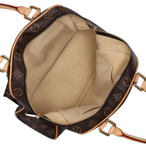 10405 5 Louis Vuitton Manhattan Monogram Handbag Brown