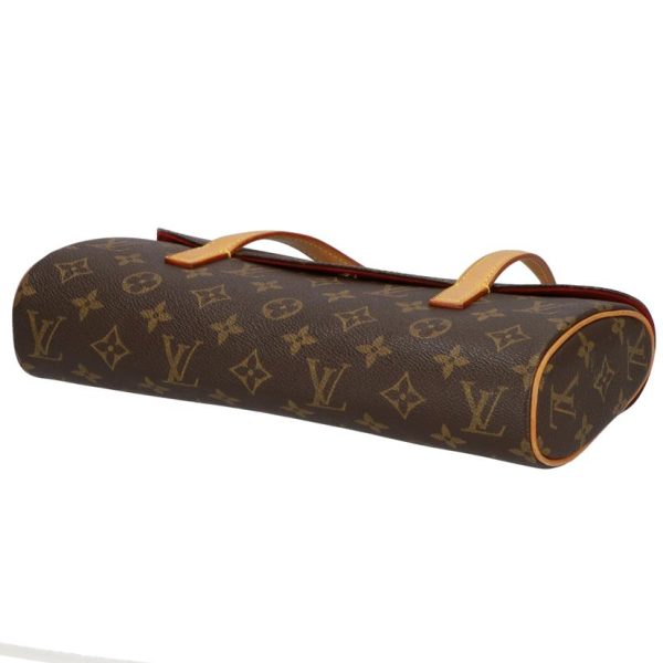 10426 3 Louis Vuitton Sonatine Monogram Clutch Bag Brown