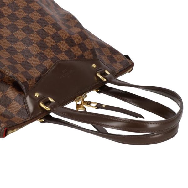 10426 4 Louis Vuitton Westminster PM Damier Handbag Ebene Brown